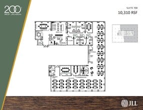 200 W Jackson Blvd, Chicago, IL for lease Floor Plan- Image 1 of 1