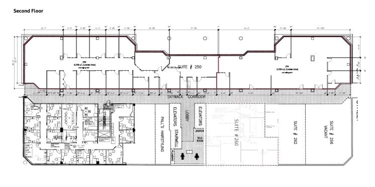 240 Graham Ave, Winnipeg, MB for lease Interior Photo- Image 1 of 1