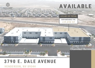 More details for 3790 E Dale Ave, Henderson, NV - Industrial for Sale