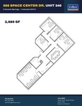985 Space Center Dr, Colorado Springs, CO for lease Floor Plan- Image 1 of 1