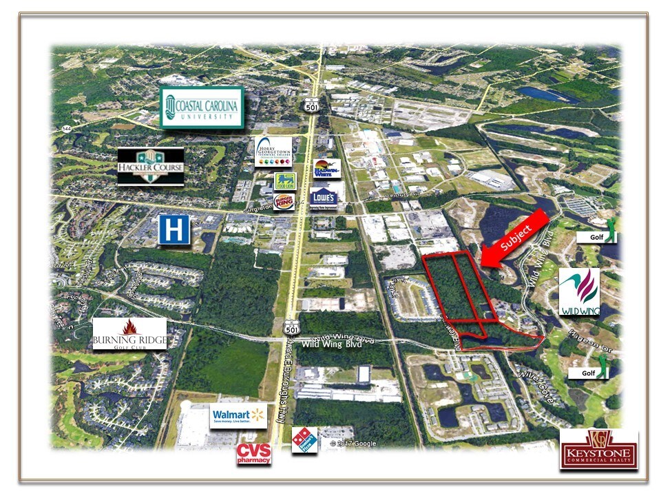WILD WING BOULEVARD PARCELS L, Conway, SC for sale Aerial- Image 1 of 1
