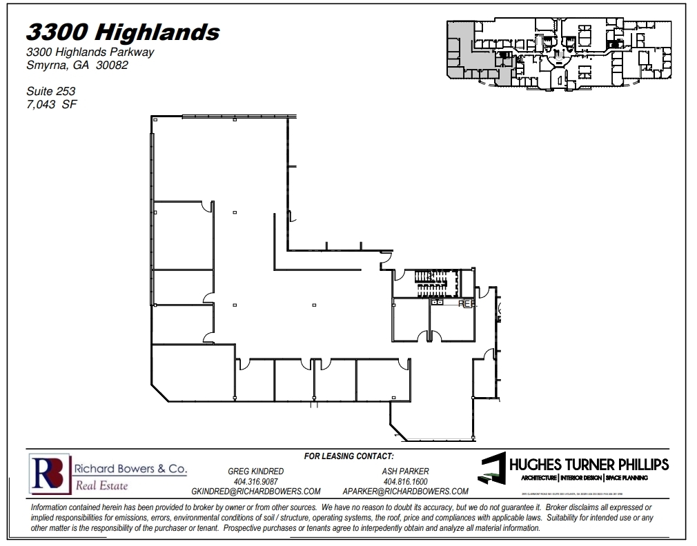 3300 Highlands Pky, Smyrna, GA for lease Floor Plan- Image 1 of 1