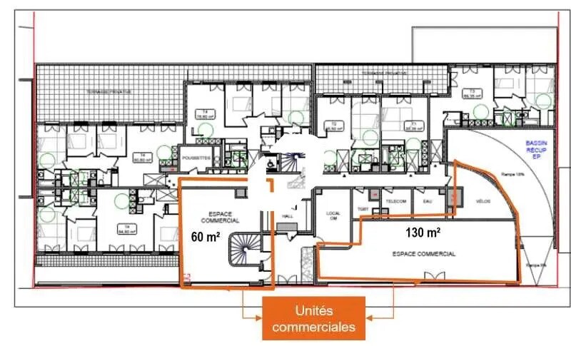 Retail in SAINT CYR L ECOLE for lease - Floor Plan - Image 3 of 3