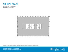 1 PPG Pl, Pittsburgh, PA for lease Site Plan- Image 1 of 1