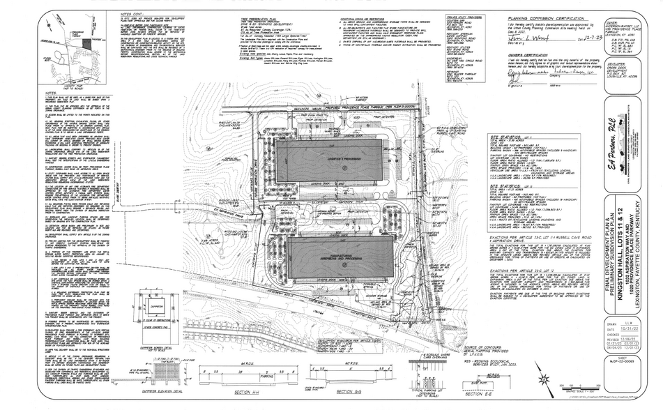 1100 Providence Place Pky, Lexington, KY for lease - Plat Map - Image 3 of 21