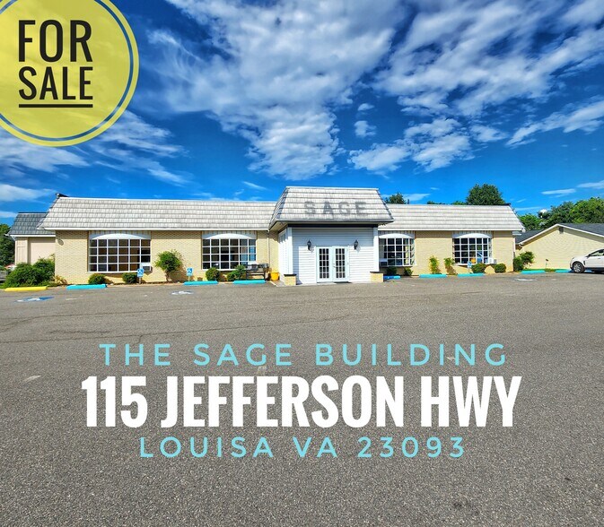 115 Jefferson Hwy, Louisa, VA for sale - Building Photo - Image 1 of 1
