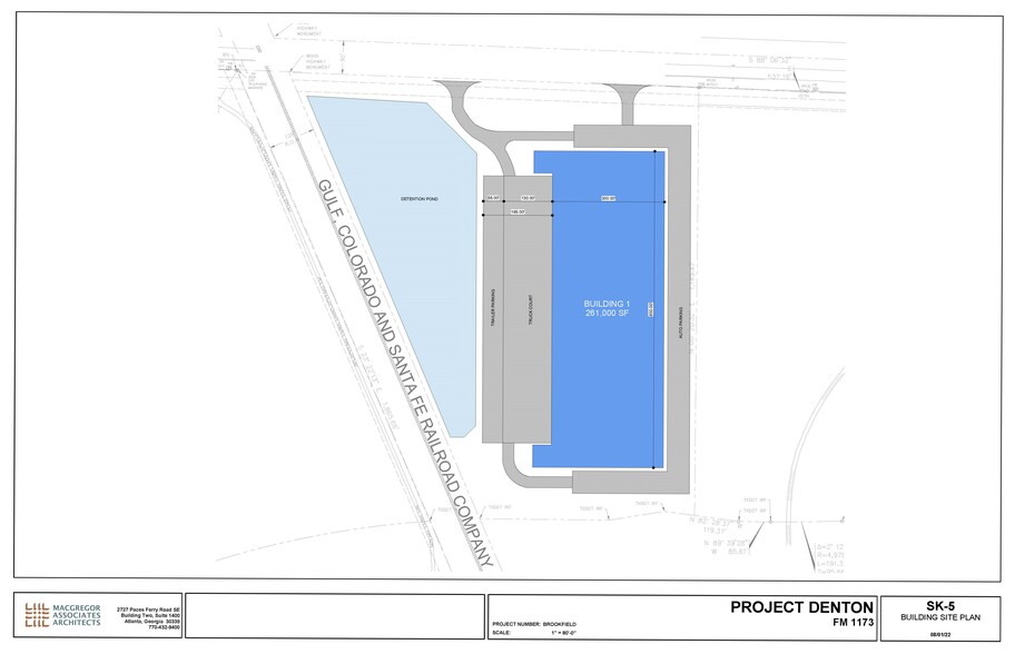 3331 FM 1173, Denton, TX for lease - Site Plan - Image 2 of 3