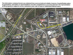 2775 Foust Rd, Brownsville, TX - aerial  map view