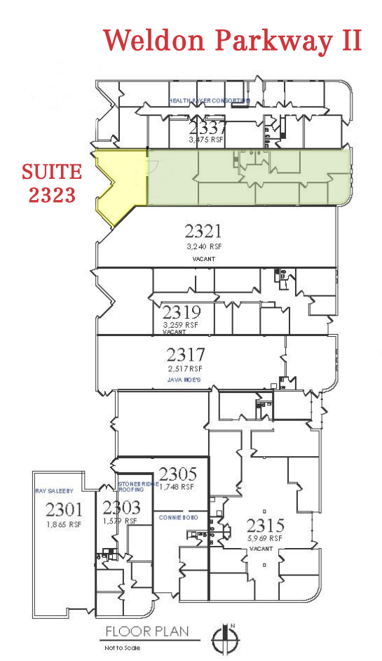 824-830 Fee Fee Rd, Saint Louis, MO for lease Floor Plan- Image 1 of 1