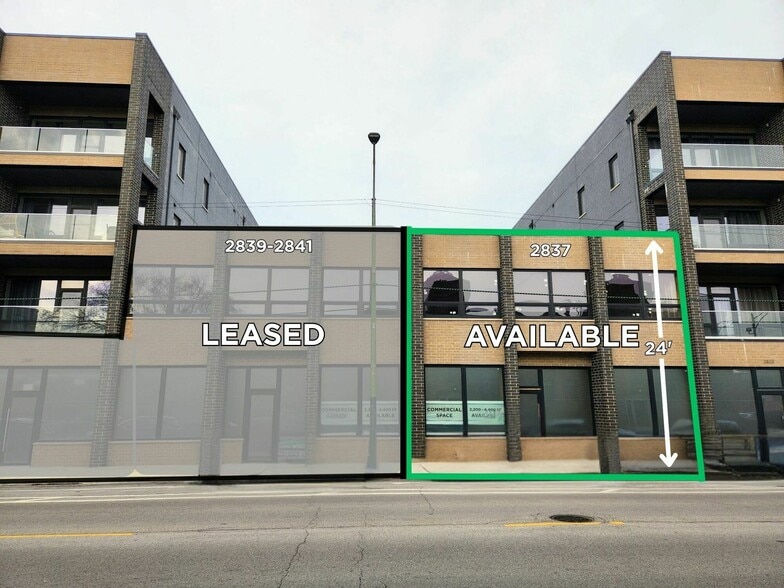 2827-2847 N Clybourn Ave, Chicago, IL for lease - Building Photo - Image 1 of 11