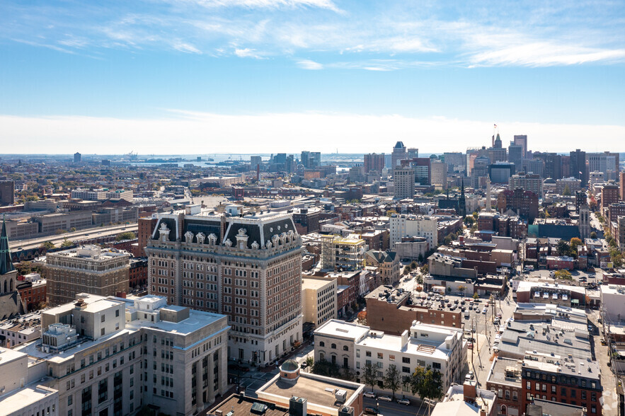 1 E Chase St, Baltimore, MD for lease - Aerial - Image 3 of 4