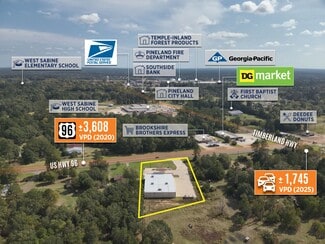 More details for 175 US Highway 96 N, Pineland, TX - Retail for Sale