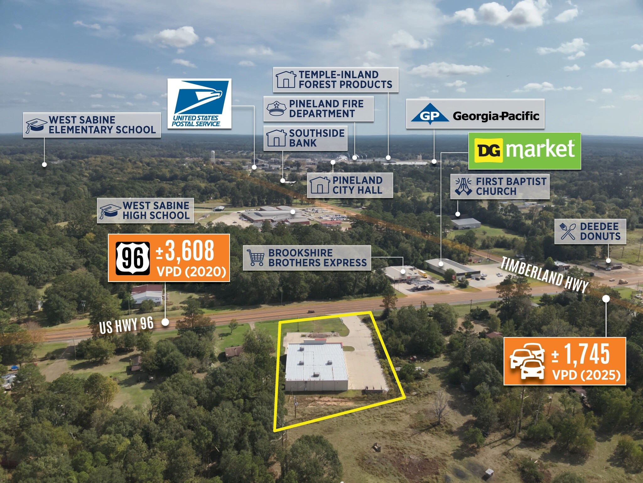 175 US Highway 96 N, Pineland, TX for sale Building Photo- Image 1 of 12