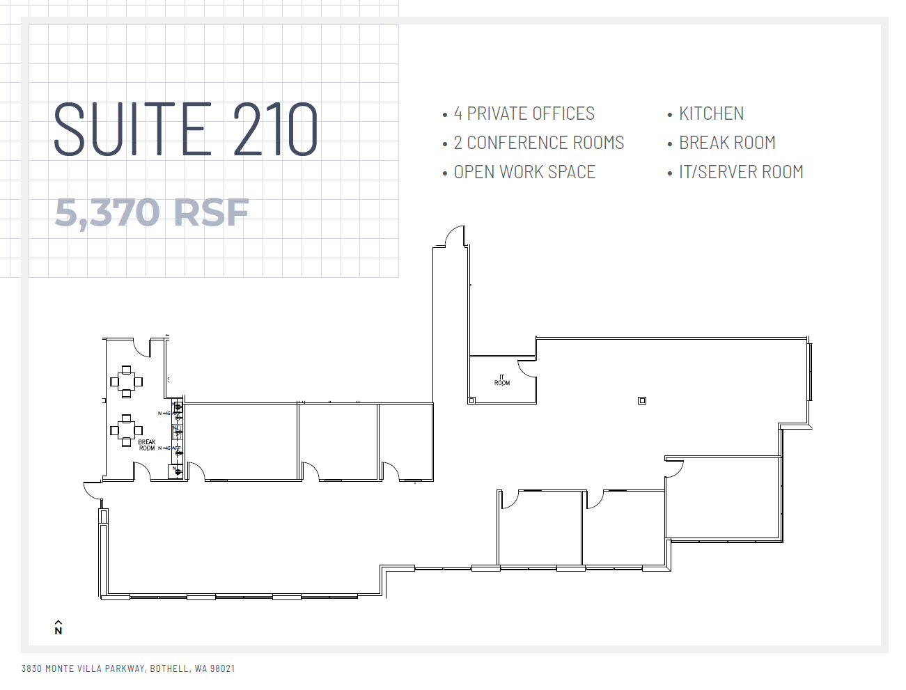 3830 Monte Villa Pky, Bothell, WA for lease Building Photo- Image 1 of 1