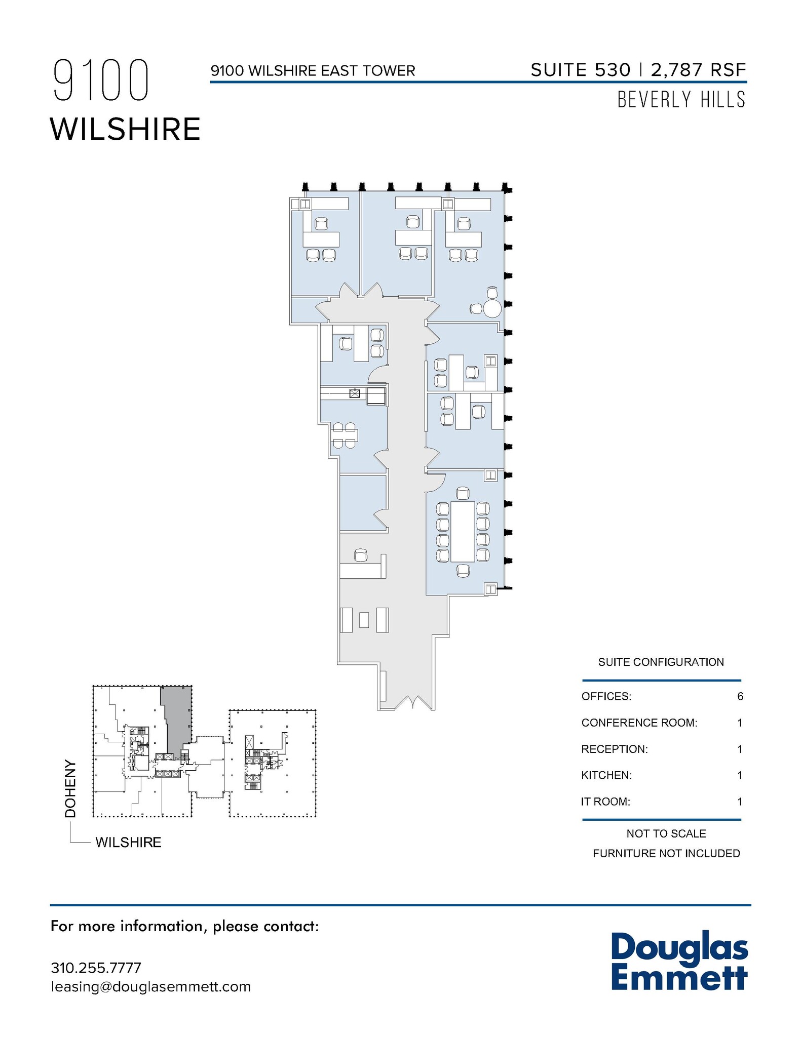 9100 Wilshire Blvd, Beverly Hills, CA for lease Floor Plan- Image 1 of 1