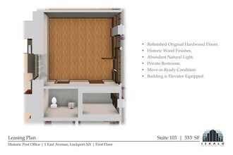 1 East Ave, Lockport, NY for lease Site Plan- Image 2 of 2