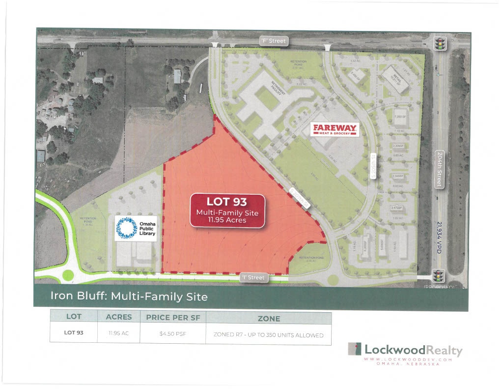 S 207th St, Elkhorn, NE for sale Site Plan- Image 1 of 3