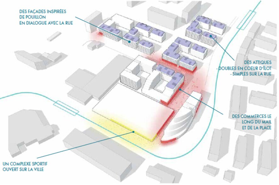 17 Place Simone Veil, Meudon for lease - Building Photo - Image 2 of 4