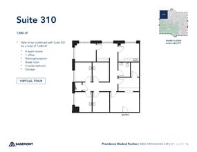 5002 Crossings Cir, Mount Juliet, TN for lease Floor Plan- Image 1 of 1