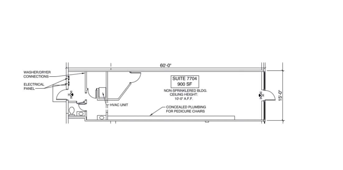 7702-7760 Spalding Dr, Norcross, GA for lease Floor Plan- Image 1 of 1
