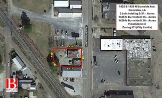 More details for 1425 - 1429 N Burnside Ave, Gonzales, LA - Retail for Sale