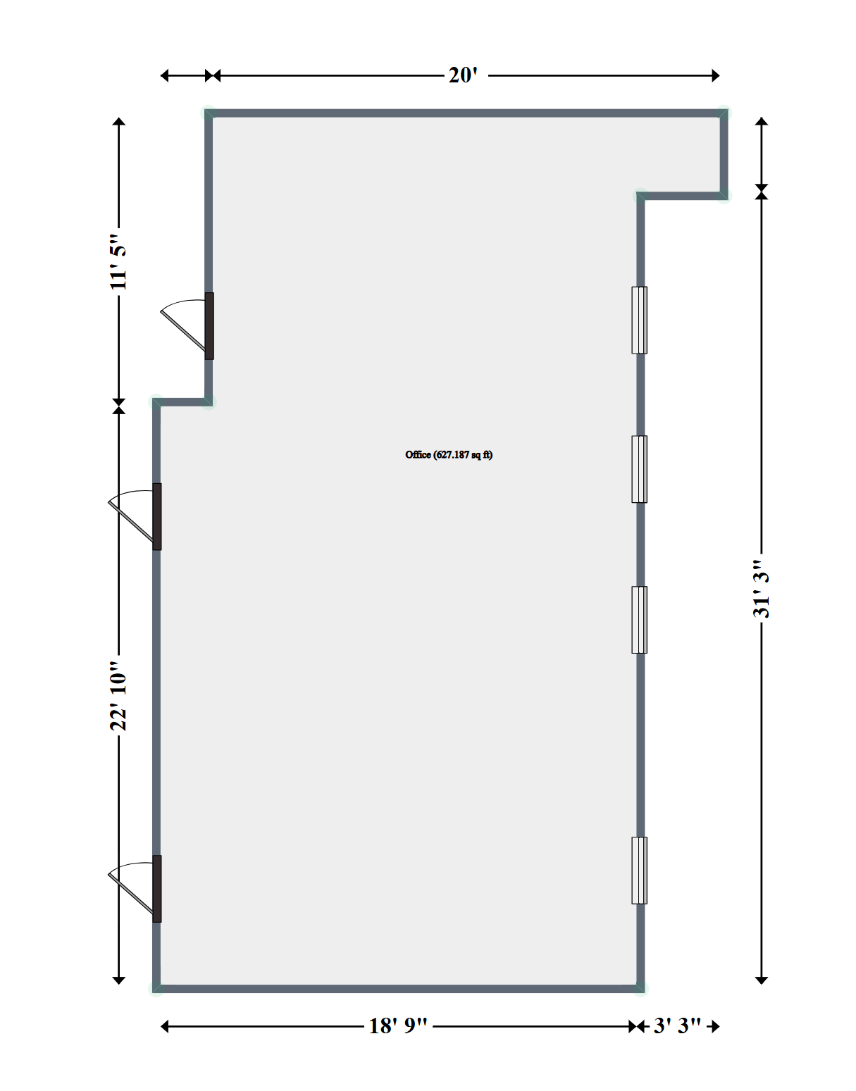 300 White Ingram Pky, Dallas, GA for lease Floor Plan- Image 1 of 1