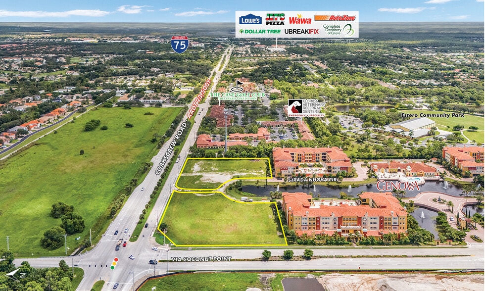 21510 Strada Nuova Cir, Estero, FL for sale - Aerial - Image 3 of 11