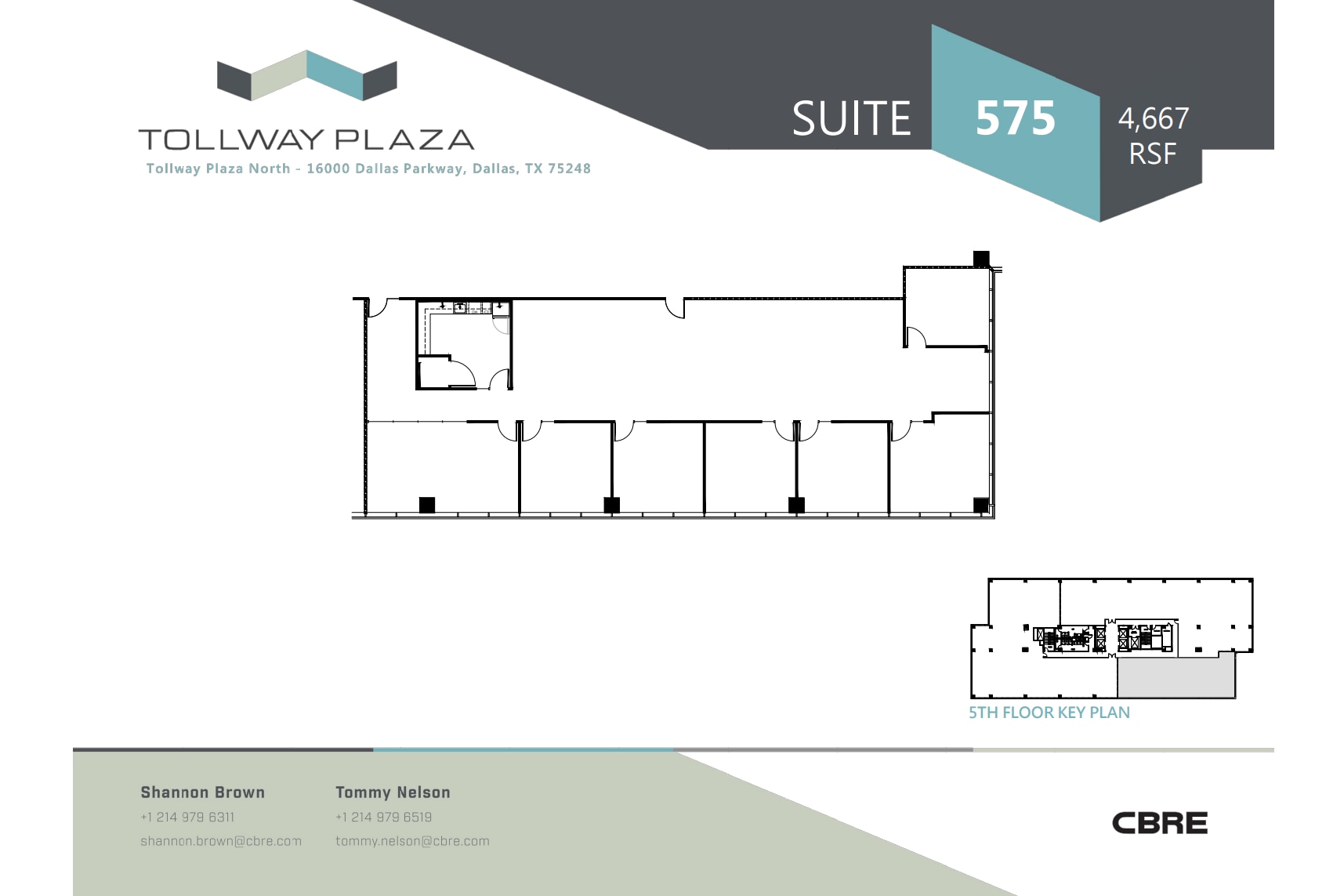 16000 N Dallas Pky, Dallas, TX for lease Floor Plan- Image 1 of 1