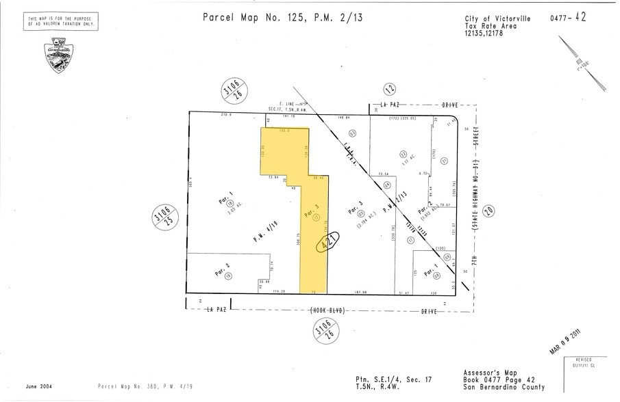 14672 7th St, Victorville, CA for sale - Plat Map - Image 3 of 38