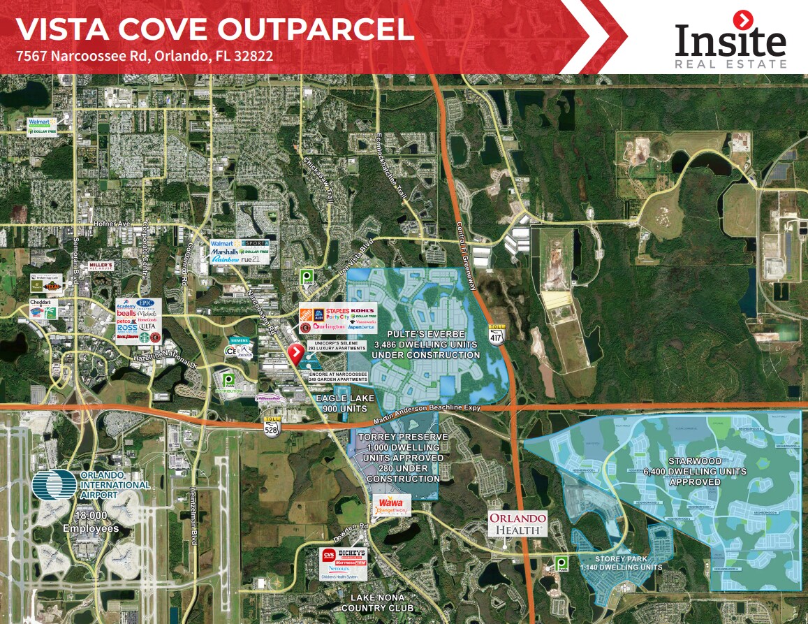 7569 Narcoossee, Orlando, FL 32822 Retail for Lease