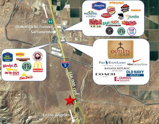 9021 Grapevine Rd W, Lebec, CA for lease Map- Image 1 of 1