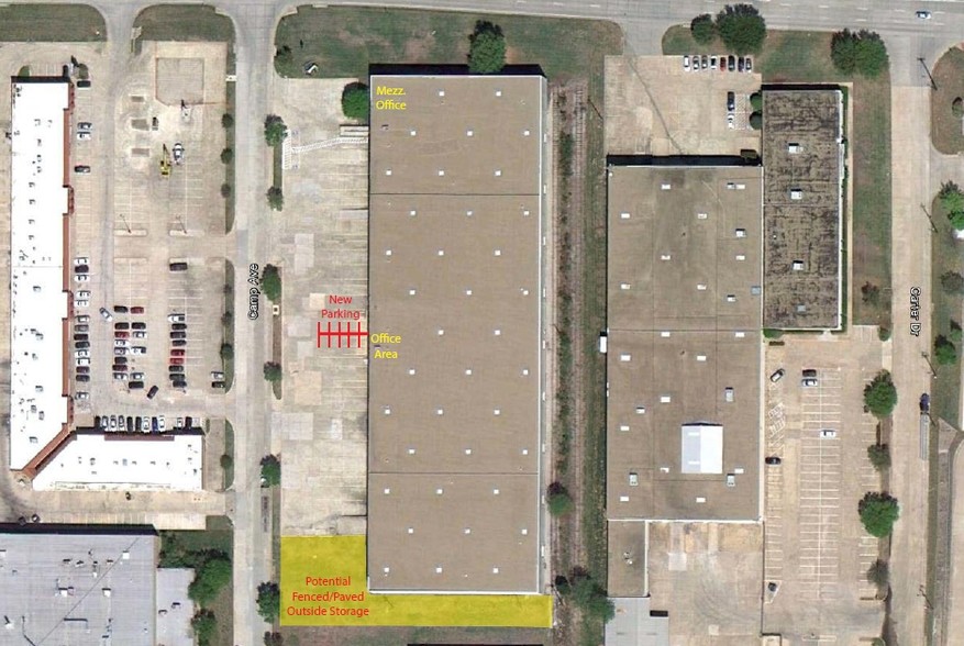 1135 W Trinity Mills Rd, Carrollton, TX for lease - Aerial - Image 3 of 5