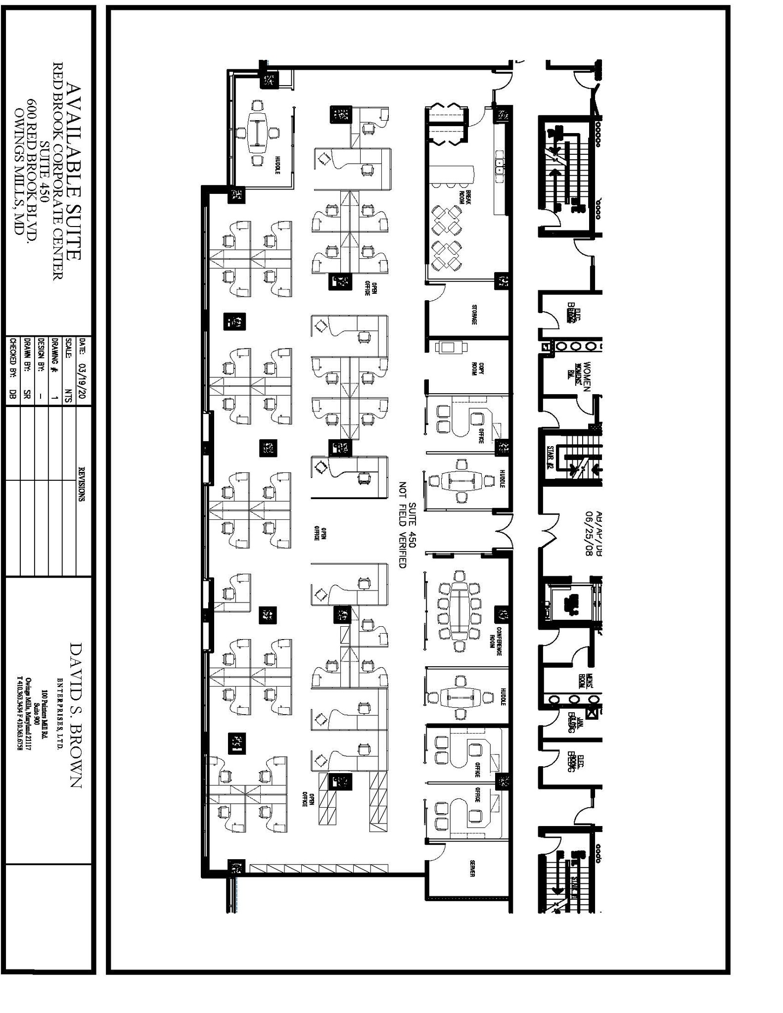 600 Red Brook Blvd, Owings Mills, MD for lease Floor Plan- Image 1 of 19