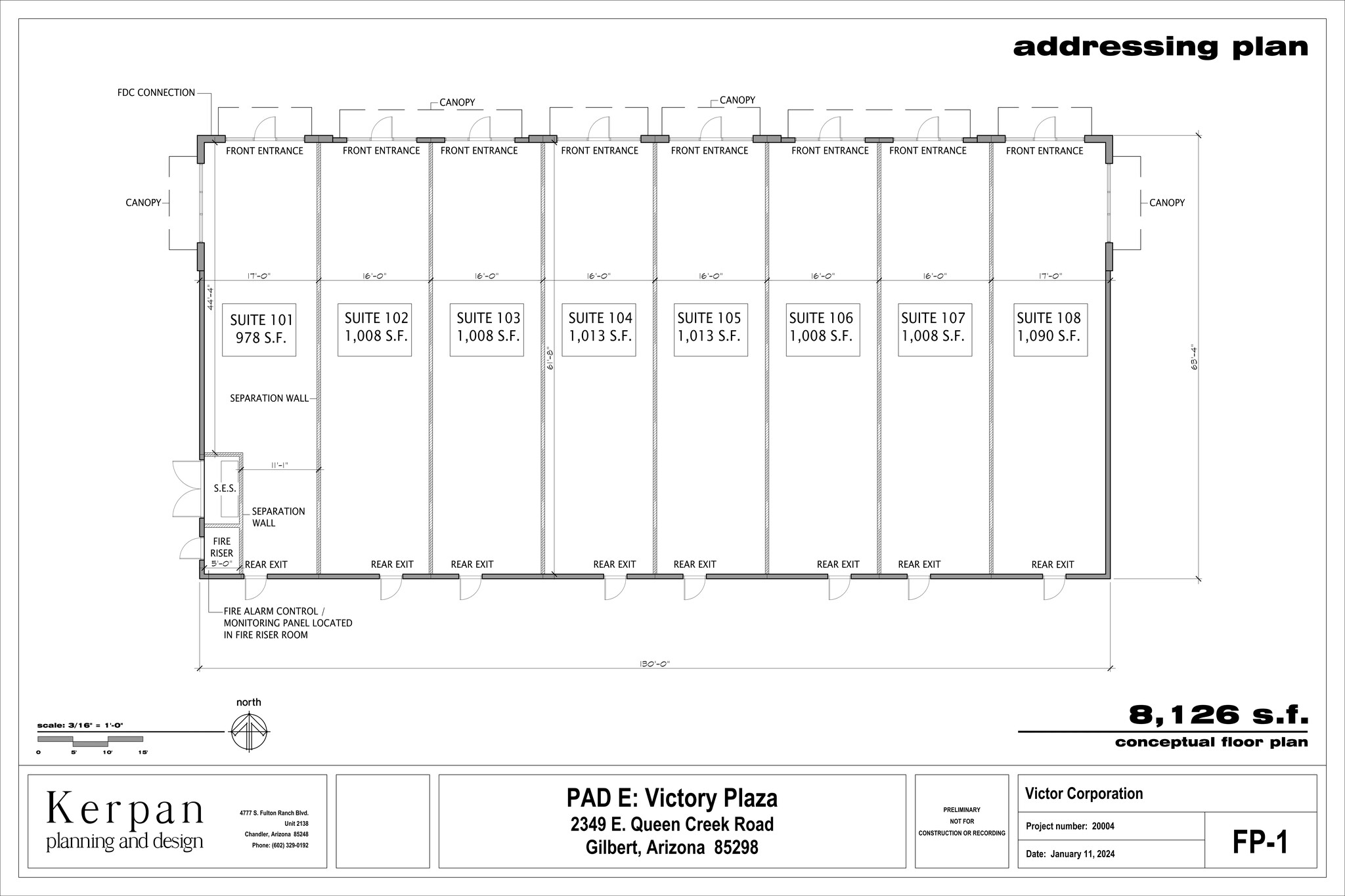 2343 E Queen Creek, Gilbert, AZ for lease Site Plan- Image 1 of 3