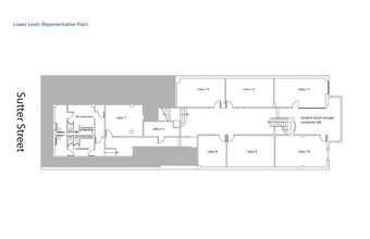 547-555 Sutter St, San Francisco, CA for lease Site Plan- Image 1 of 2