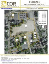 253 Arsenal St, Watertown, NY - AERIAL  map view