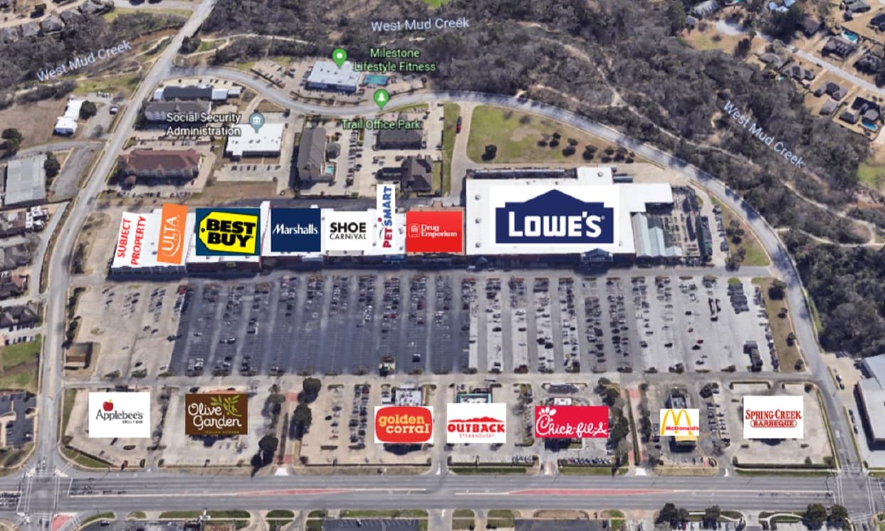 5510 S Broadway Ave, Tyler, TX 75703 Broadway Crossing Shopping