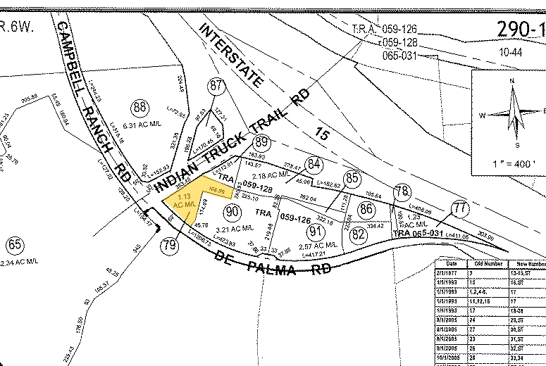 11764 De Palma Rd, Corona, CA for lease Plat Map- Image 1 of 2