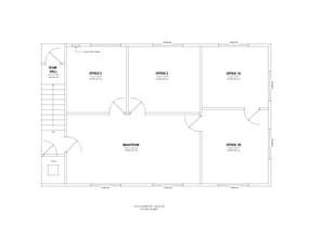 1120 S Lapeer Rd, Oxford, MI for lease Floor Plan- Image 1 of 10