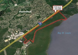 7051 Interstate 10, Diamondhead, MS - AERIAL  map view - Image1