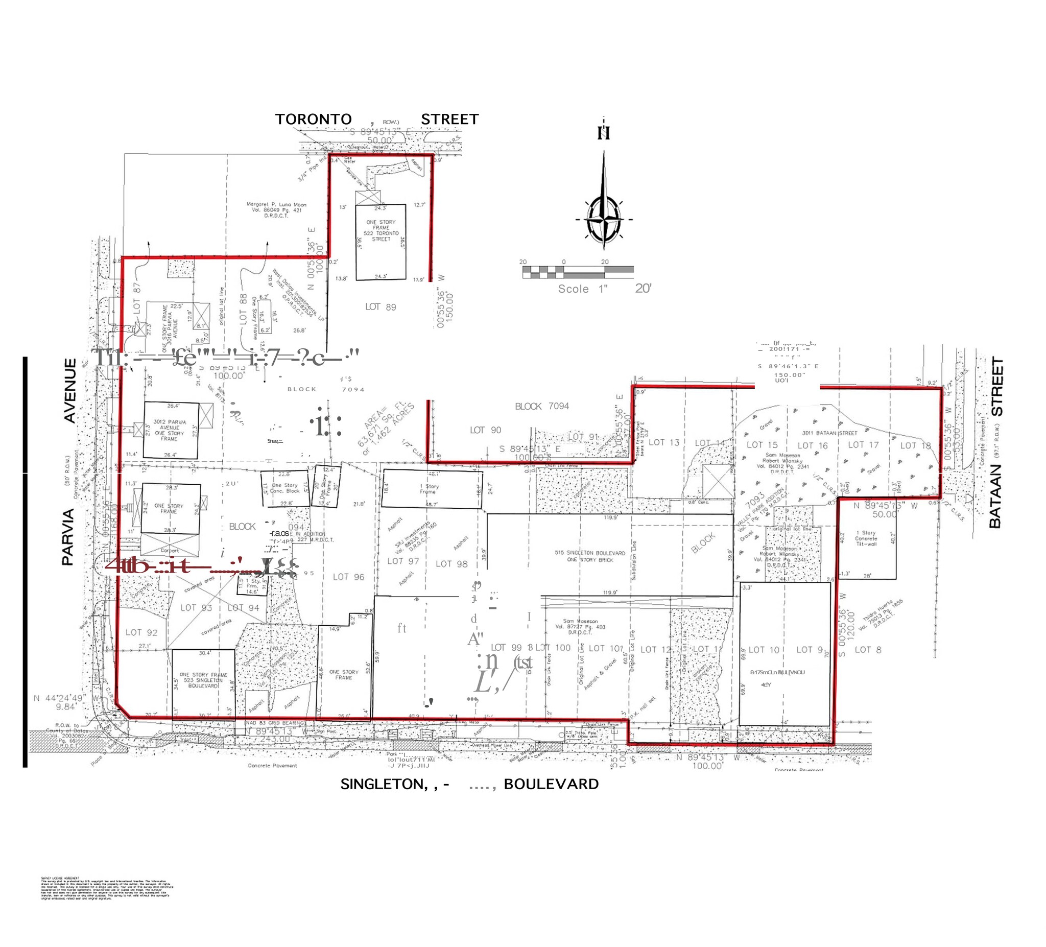 523 Singleton Blvd, Dallas, TX for lease Site Plan- Image 1 of 20