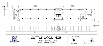 1110 Cottonwood Ln, Irving, TX for lease Floor Plan- Image 1 of 1