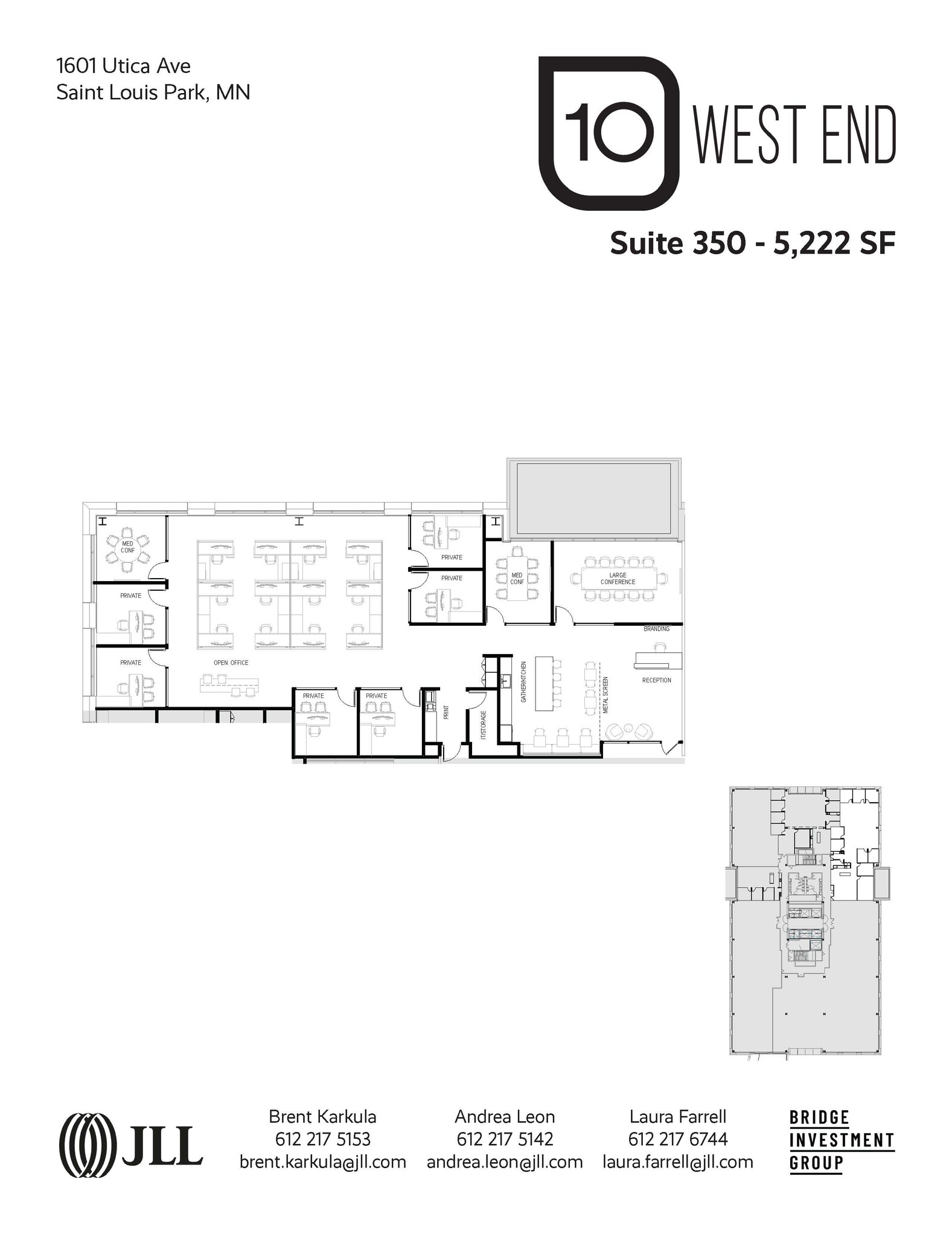 1601 Utica Ave S, Minneapolis, MN for lease Floor Plan- Image 1 of 1