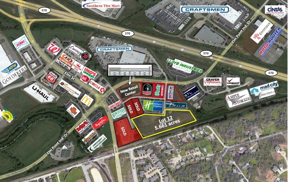 Lot 12 Elm Point Commons Development, Saint Charles, MO for sale - Primary Photo - Image 1 of 1