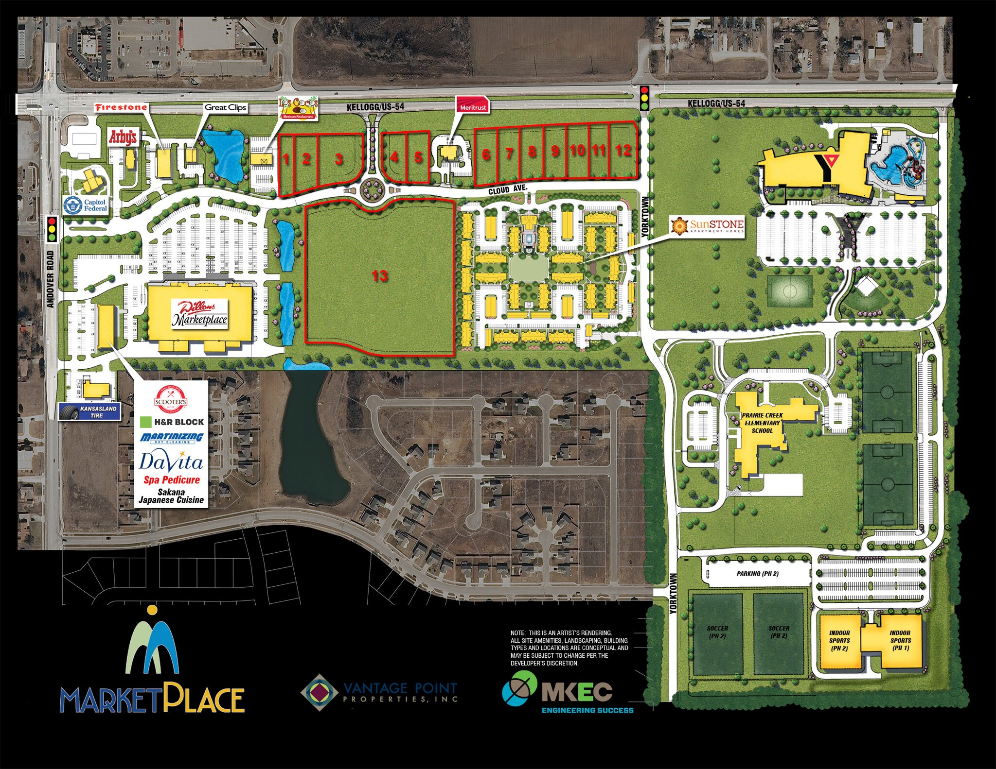 Kellogg & Andover Ave, Andover, KS 67002 Andover MarketPlace