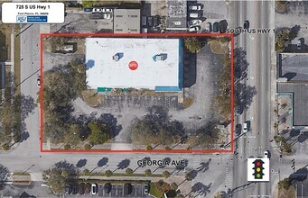 725 S US Highway 1, Fort Pierce, FL - AERIAL  map view - Image1