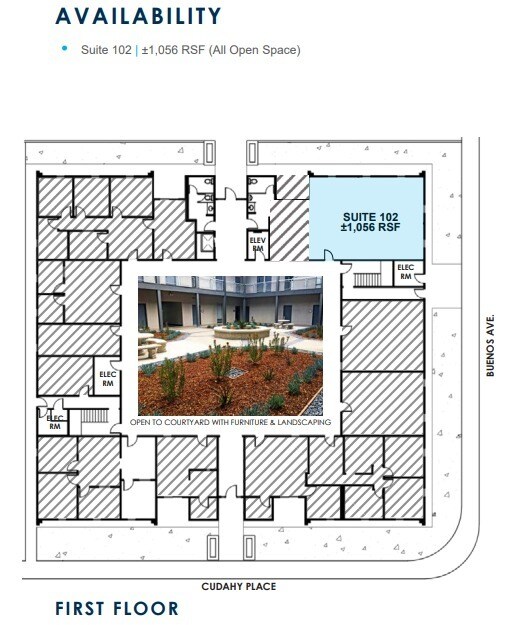 1094 Cudahy Pl, San Diego, CA for lease Floor Plan- Image 1 of 1
