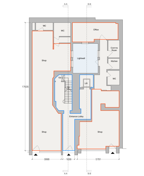 40-41 Pall Mall, London for lease Floor Plan- Image 1 of 1