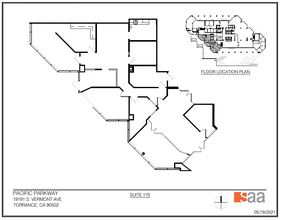 19191 S Vermont Ave, Torrance, CA for lease Floor Plan- Image 1 of 1