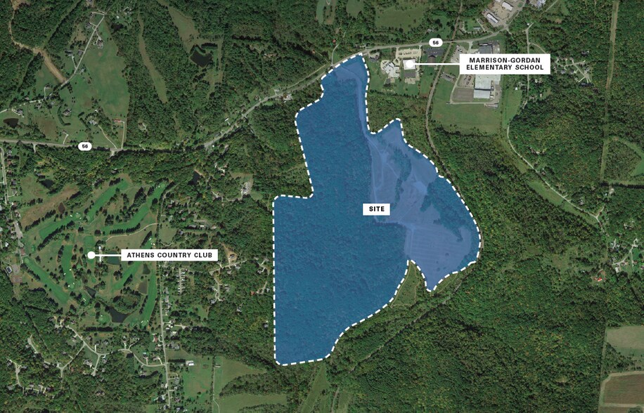 8003 SR 56 Hwy, Athens, OH for sale - Aerial - Image 1 of 1